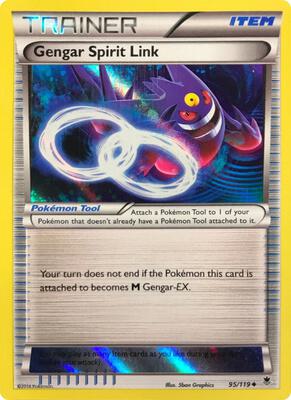 Gengar Spirit Link - 95/119 (Alternate Holo) (Gamestop Exclusive) card from Miscellaneous Cards & Products