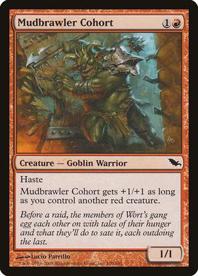 Mudbrawler Cohort card from Shadowmoor