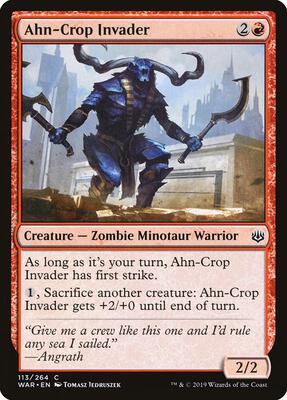 Ahn-Crop Invader card from War of the Spark