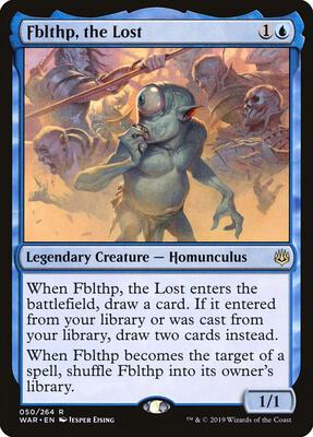 Fblthp, the Lost card from War of the Spark
