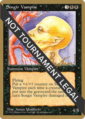 Sengir Vampire - 1996 George Baxter (4ED) card from World Championship Decks