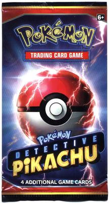 Detective Pikachu Booster Pack card from Detective Pikachu