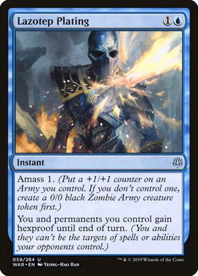 Lazotep Plating card from War of the Spark