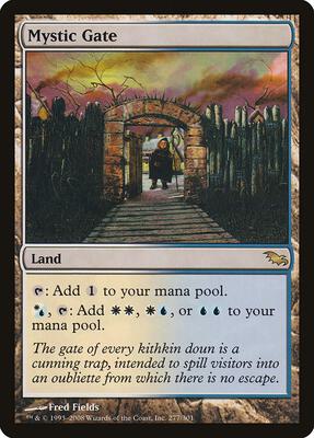 Mystic Gate card from Shadowmoor