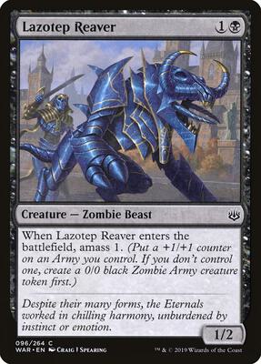 Lazotep Reaver card from War of the Spark