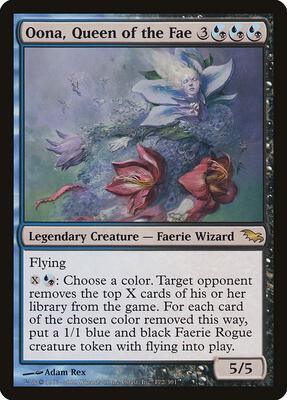 Oona, Queen of the Fae card from Shadowmoor