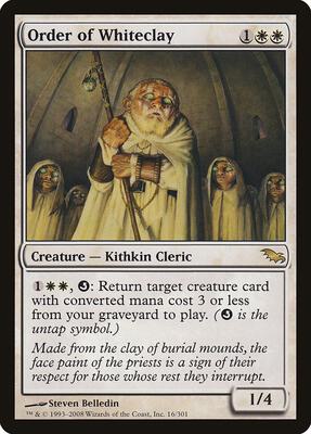 Order of Whiteclay card from Shadowmoor