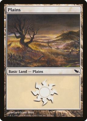 Plains (283) card from Shadowmoor