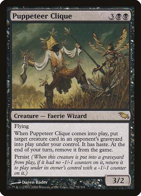 Puppeteer Clique card from Shadowmoor