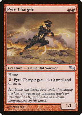 Pyre Charger card from Shadowmoor