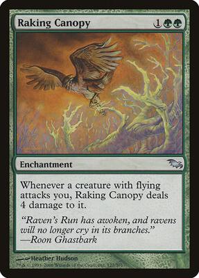 Raking Canopy card from Shadowmoor