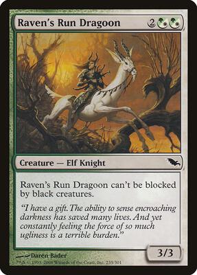 Raven's Run Dragoon card from Shadowmoor