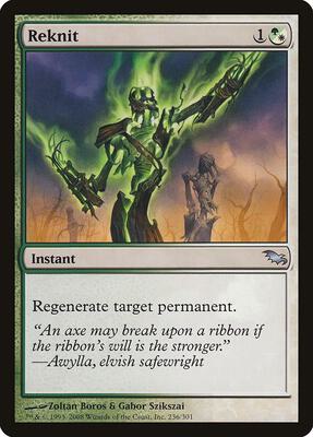Reknit card from Shadowmoor