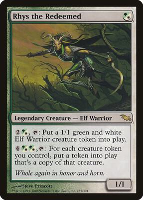 Rhys the Redeemed card from Shadowmoor