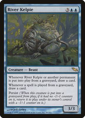 River Kelpie card from Shadowmoor