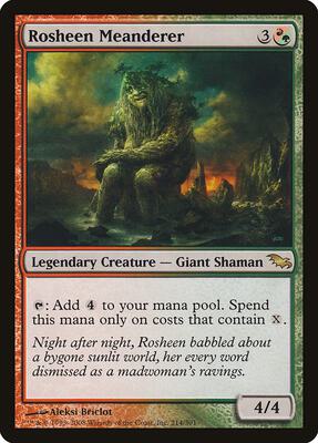 Rosheen Meanderer card from Shadowmoor