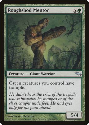 Roughshod Mentor card from Shadowmoor
