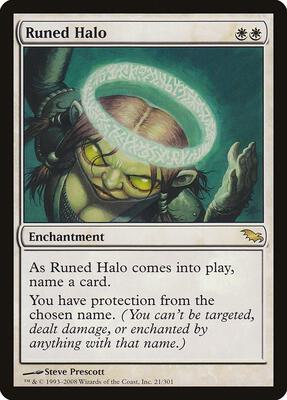 Runed Halo card from Shadowmoor