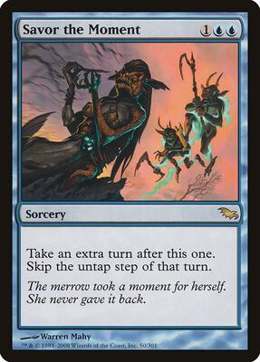 Savor the Moment card from Shadowmoor