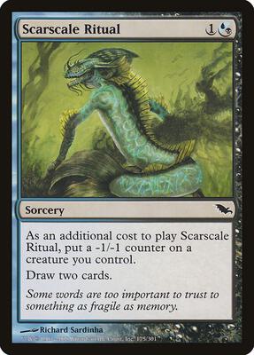 Scarscale Ritual card from Shadowmoor