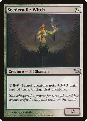 Seedcradle Witch card from Shadowmoor