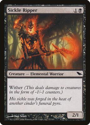 Sickle Ripper card from Shadowmoor