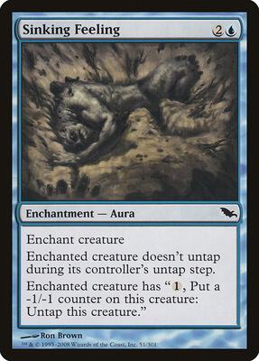 Sinking Feeling card from Shadowmoor