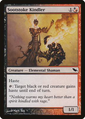 Sootstoke Kindler card from Shadowmoor