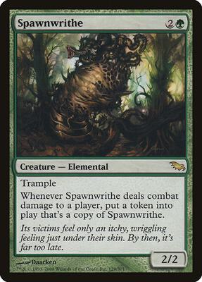 Spawnwrithe card from Shadowmoor