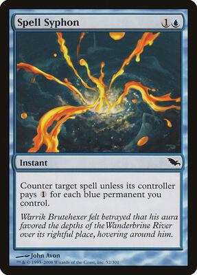 Spell Syphon card from Shadowmoor