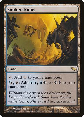 Sunken Ruins card from Shadowmoor