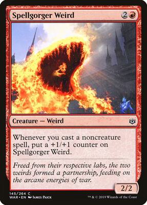 Spellgorger Weird card from War of the Spark