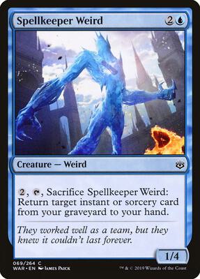 Spellkeeper Weird card from War of the Spark