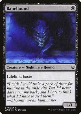 Banehound card from War of the Spark