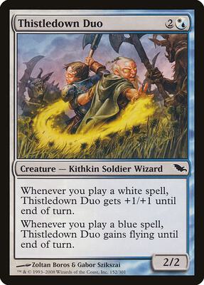 Thistledown Duo card from Shadowmoor