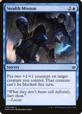Stealth Mission card from War of the Spark