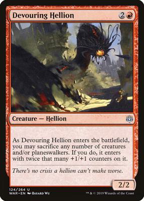 Devouring Hellion card from War of the Spark