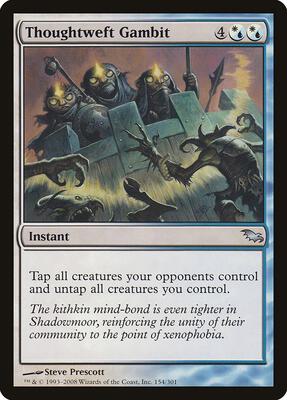 Thoughtweft Gambit card from Shadowmoor