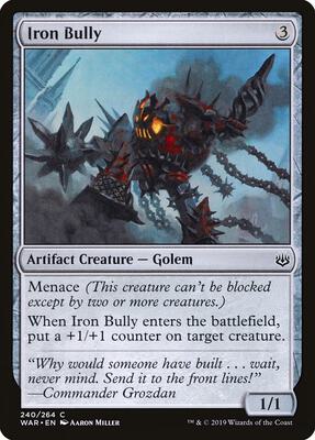 Iron Bully card from War of the Spark
