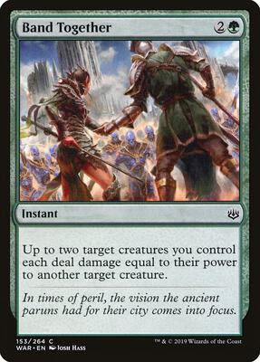 Band Together card from War of the Spark