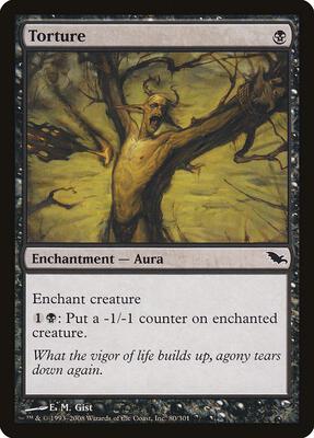 Torture card from Shadowmoor