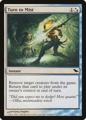 Turn to Mist card from Shadowmoor