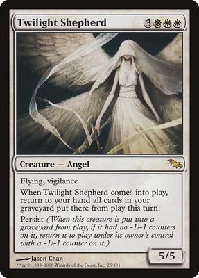 Twilight Shepherd card from Shadowmoor