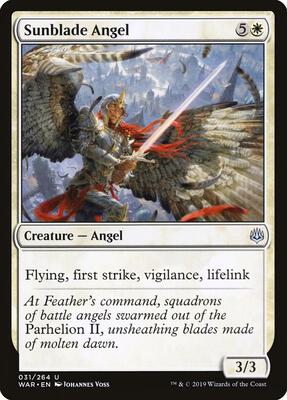 Sunblade Angel card from War of the Spark