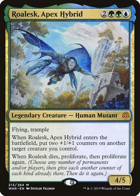 Roalesk, Apex Hybrid card from War of the Spark