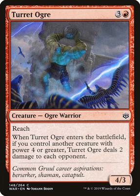 Turret Ogre card from War of the Spark