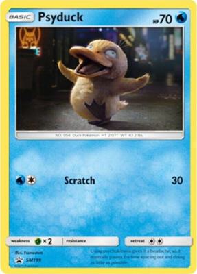 Psyduck - SM199 (In-Store Event Promo) card from SM Promos