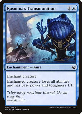 Kasmina's Transmutation card from War of the Spark