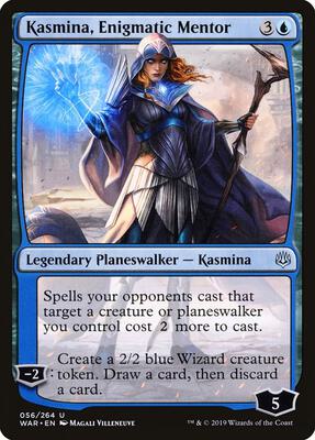 Kasmina, Enigmatic Mentor card from War of the Spark