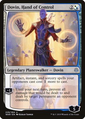 Dovin, Hand of Control card from War of the Spark